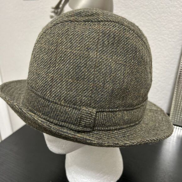 Pendleton Vintage 100% Wool Tweed Brimmed Fedora Bucket Hat- USA Medium - Picture 7 of 14